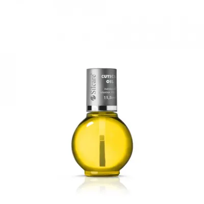Ulei Cuticule cu pensula 11.5ml Base One Silcare Havana Banana Yellow