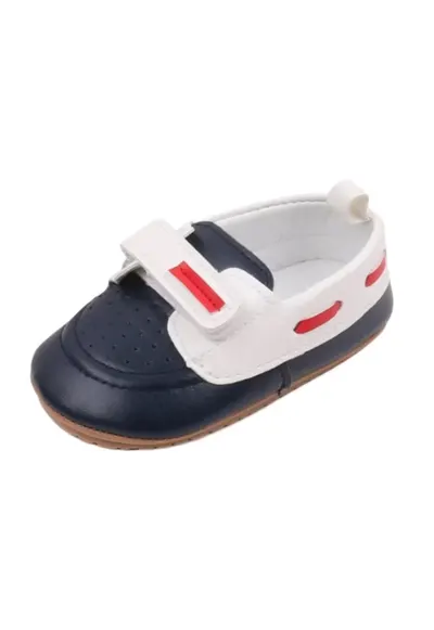 Pantofi Tip Mocasini - Elegant - Piele ecologica - Baieti - Velcro - Multicolor
