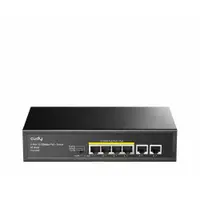 Switch PoE cu 6 porturi Cudy FS1006P, 4 PoE, 2 Uplink, 10/100Mbps, 1000 MAC