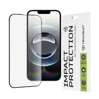 Folie de protectie Ecran Techsuit M1 pentru Apple iPhone 17e / 16e / 14 / 13 Pro, Sticla Securizata, Full Glue, 111D, Neagra