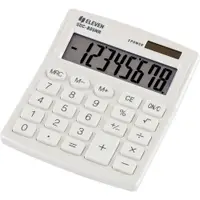 Calculator Eleven - SDC-805NRWHE, 8 cifre, alb