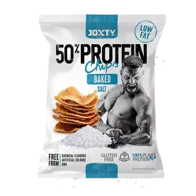 Chipsuri prajite cu sare cu 50% proteine, 40g, Enjoy