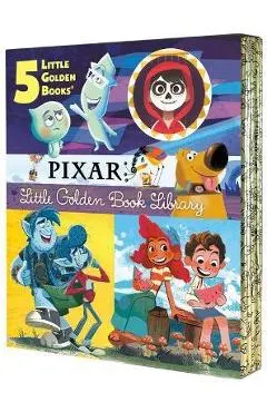 Pixar Little Golden Book Library (Disney/Pixar): Coco, Up, Onward, Soul, Luca
