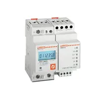 Energy Meter For Load Management, Monofazata, Non Expandable, Digital With Backlight Lcd Display, 63a Direct Connection, 4u, 2 Inputs and 2 Relay Outputs For Load Management, Multi-Measurements, 220...240vac