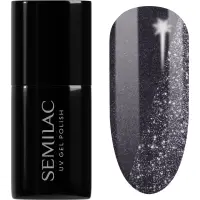Semilac UV Hybrid Day and Night unghii cu gel folosind UV / lampă cu LED culoare 399 Dark & Spark 7 ml