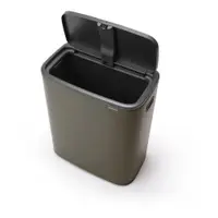 Coș de gunoi gri cu senzori de atingere din oțel 60 l Bo Touch Bin – Brabantia