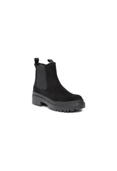 Ghete dama 303259501 - Piele naturala - Negru - Negru