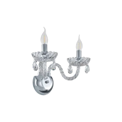 Lampa perete BASILANO 1 chrome 220-240V,50/60Hz IP20