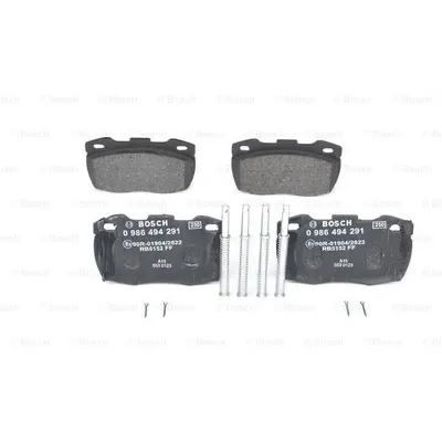 Set placute frana, frana disc BOSCH 0 986 494 291