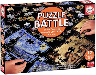 Duel puzzle Educa din 12 x 42 piese - Artă