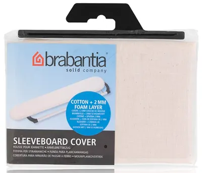 Husă de călcat pentru mâneci Brabantia - Ecru, 60 x 10 x 0,2 cm