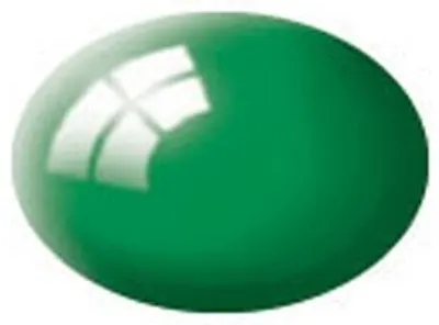 Vopsea acuarelă Revell - Verde smarald strălucitor, lucios (R36161)