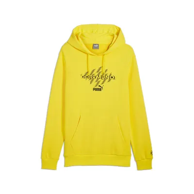 Borussia Dortmund ftblCULTURE Hanorac Bărbați PUMA Faster Yellow Black