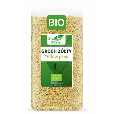 Mazare galbena bio 500g Bio Planet