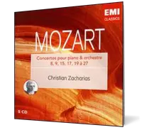Mozart: Concertos pour piano & orchestre 8, 9, 15, 17, 19 à 27