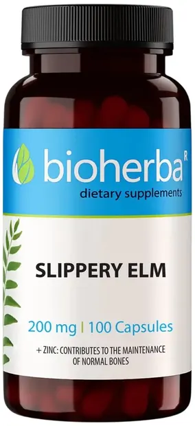 Slippery Elm, 200 mg, 100 capsule, Bioherba