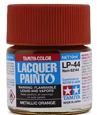 Vopsea lac acrilic Tamiya - Metallic Orange LP-44 (10ml) (TAM82144)
