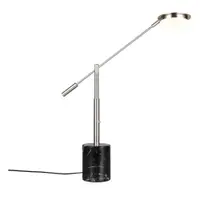 Veioză neagră-argintie LED (înălțime 65 cm) Fiore – Trio Select