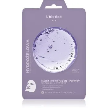 L’biotica PGA Hydro Fusion + Peptides mască intensă cu hidrogel pentru uniformizarea nuantei tenului