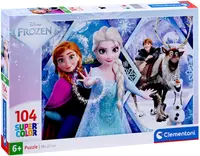Puzzle Clementoni pentru copii cu 104 piese - Frozen