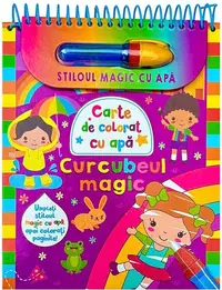 Curcubeul magic - Stiloul magic cu apă - Hardcover