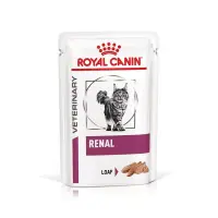 Set 12 buc x 85 gr Hrana dietetica pentru pisici Royal Canin Renal Pate