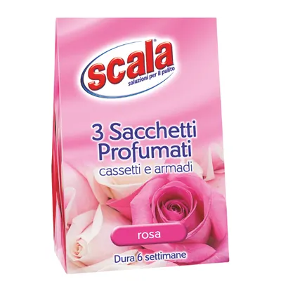 Pliculete parfumate trandafir, Scala | 3 x 7 g