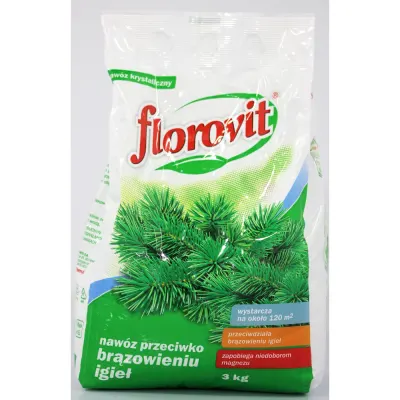 Florovit ingrasamant impotriva acelor maro la conifere 3 kg - Default Title