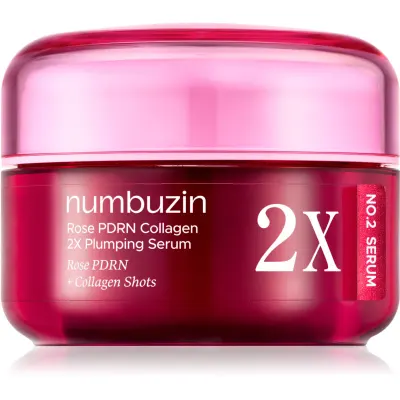 Numbuzin No. 2 Rose PDRN Collagen 2X Plumping Serum serum intensiv pentru fermitate cu efect de hidratare 30 ml