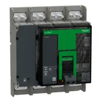 Intreruptor automat, ComPacT NS1000L, 150kA la 415VAC, 4P, fix, cu operare manuala, echipat cu unitate de declansare MicroLogic 2.0, 1000A