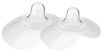 Protecții pentru mameloane din silicon Lorelli Baby Care - Mărimea L, 2 bucăți