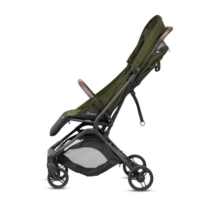 Carucior pentru copii Tutis Noordi Sia Navy Green carbon, 5.9 kg, compatibil avion, accesorii incluse, greutate admisa 22 kg
