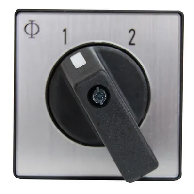 Comutator alternativ de panou 1-2 cu cheie 3p 10A
