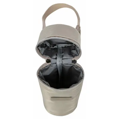 Geanta pentru biberon FreeON Single Style Beige, mentine continutul atat cald, cat si rece