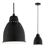 Pendul Neordic Hilla pentru plante, max. 1x40W, bec E27, culoare negru, 230V, din metal