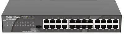 Switch Ruijie - RG-ES124GD, 24 porturi, negru