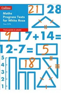 Collins Tests & Assessment - Year 3/P4 Maths Progress Tests for White Rose