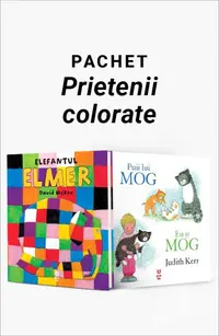 Pachet Prietenii colorate. Elefantul Elmer/Puii lui Mog. Eu și Mog