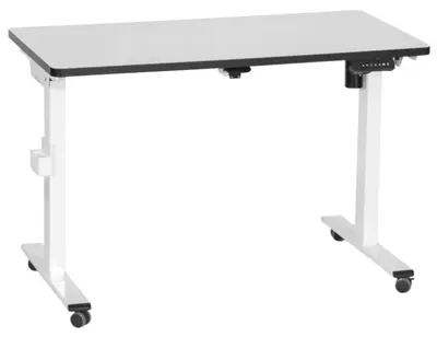 Birou reglabil Carmen - CR-114 W, alb