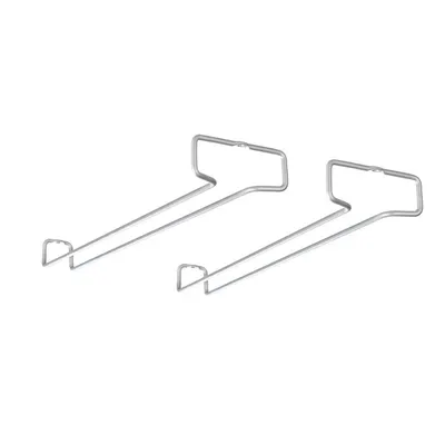 Set 2 suporturi de perete pentru pahare de vin Rail - Metaltex