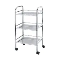 Raft mobil din metal argintiu 41x75 cm - Wenko