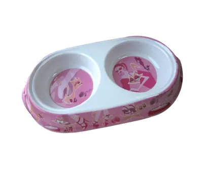 Pet Expert Castron Melamina Glamour Pink 2x150 ml 8034