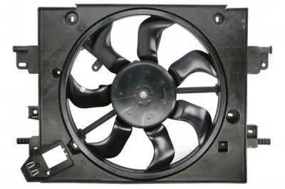 Ventilator radiator (cu carcasa) potrivit DACIA DOKKER, DOKKER MINIVAN, DUSTER, DUSTER SUV, LODGY; RENAULT CAPTUR I, DUSTER 1.0-2.0 04.10
