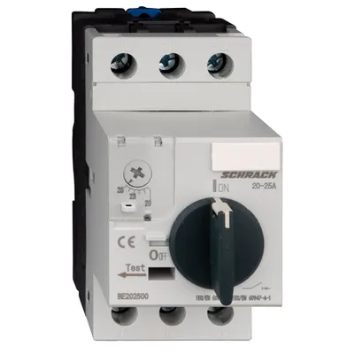 Intreruptor de protectie motoare BE2, 3-poli, 20-25A
