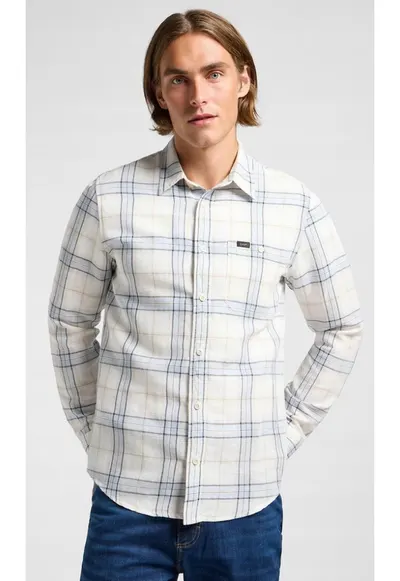 Camasa barbati - LEESURE SHIRT - regular fit - albastru - bumbac
