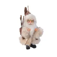 Mini Figurina - Eskimo Santa - Brown