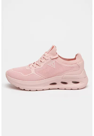 Pantofi sport cu talpa masiva - Roz pastel