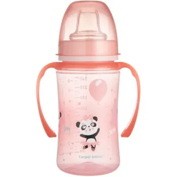 Canpol babies Exotic Animals cană pentru antrenament cu mânere