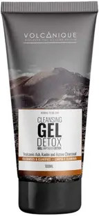 Volcanique Gel de curățare pentru detoxifiere, cu cărbune activ, 100 ml
