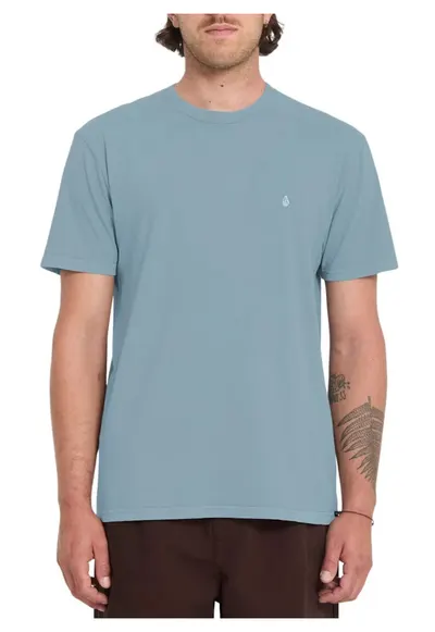 Tricou uni din bumbac regular fit